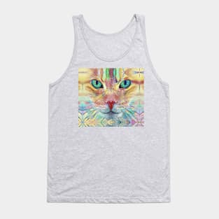 A CLEVER CAT Tank Top